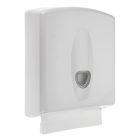 Fitzroy of London Paper Towel Dispenser, Plastic, White With Clear Level Indicator