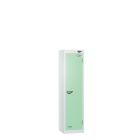 Green Door Low Height One Door Children's Metal Locker
