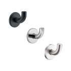 Delabie Single Coat Hook (Polished, Brushed, Black)