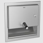 KWC DVS Recessed Wall Mounting Soap Dispenser 1L