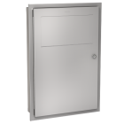 KWC DVS Recessed Wall Mounted Waste Bin