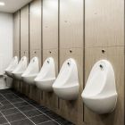 White Ceramic Urinal Bowl (Concealed Cistern)