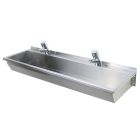 Pland Madeira Stainless Steel Wash Trough Sink | Commercial Washrooms