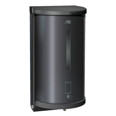 ASI Black Automatic Sensor Operated Soap and Hand Sanitiser Dispenser | Commercial Washrooms