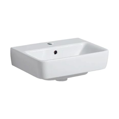 Geberit Selnova Square handrinse basin - Single tap hole