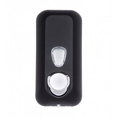 Liquid Soap Dispenser (550ml) Soft Touch Plastic - Black