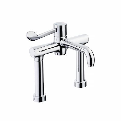 Armitage Shanks Markwik 21+ 2 Hole Thermostatic Basin Mixer | Commercial Washrooms
