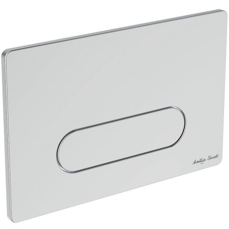 Armitage Shanks Oleas M4 Mechanical Dual Flushplate - Chrome | Commercial Washrooms