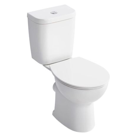 Armitage Shanks Sandringham 21 Smooth Close Coupled Toilet (E8221)