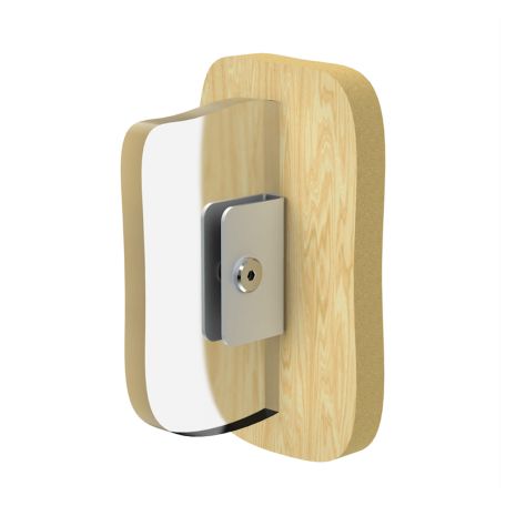 Channel Bracket for 12-13mm thickness partitions (Pack of 3)