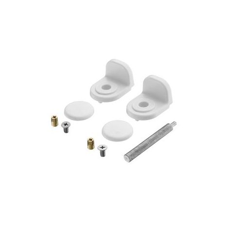 Armitage Shanks Contour 21 Seat Retaining Buffers, White (Pair)