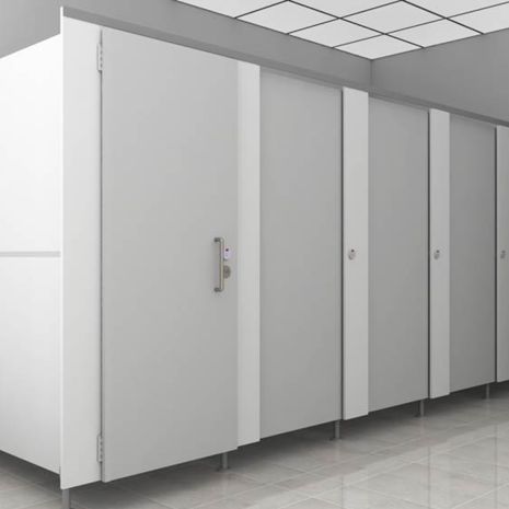 Contractor MFC Disabled Toilet Cubicle Pack