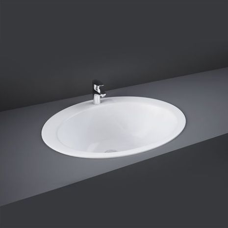 RAK-Jessica 53cm Over Counter Wash Basin 1 Taphole | RAK Ceramics