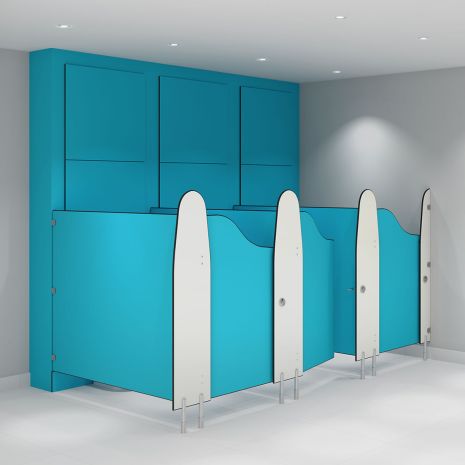 Play Time - Small Children's Toilet Cubicles