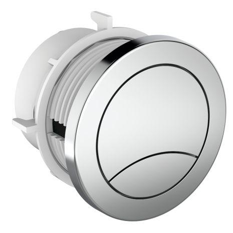 Armitage Shanks Flushplate, Dual Flush, Chrome | Commercial Washrooms