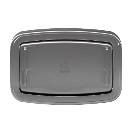 Koala Kare Horizontal Surface Mounted Baby Changing Station - Stainless Steel