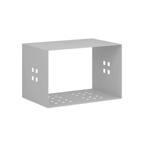 Single Shoe Basket - Pearl Silver
