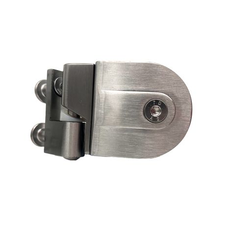 Rise and Fall Cubicle Hinge (Pair) - Stainless Steel 