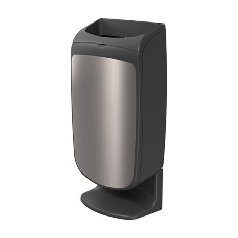 Modular Plastic 25L Wastebin - Mercury | Commercial Washrooms