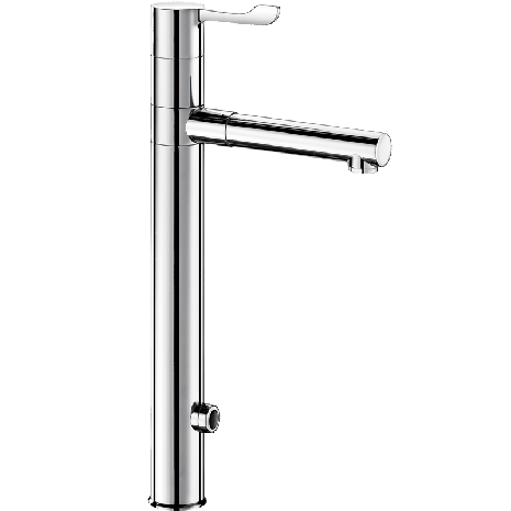 Delabie TEMPOMATIC MIX Senor Mixer Tap with 300mm Removable BIOCLIP Spout | Commercial washrooms
