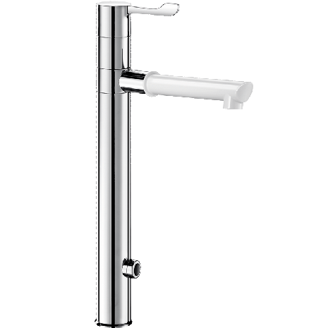 Delabie Electronic Hospital Mixer Tap with Disposable BIOCLIP Removable Spout