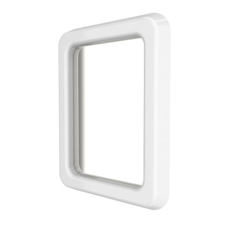 Dudley Resan Anti-Ligature Mirror Polished Gloss Effect - 450 x 350mm | Commercial Washrooms