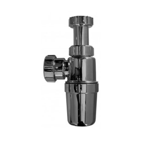 Chrome plated bottle trap | Commercial Washrooms