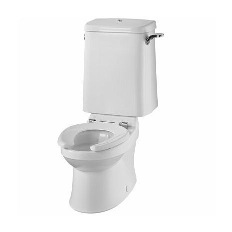 Twyford Sola School Close Coupled Rimless Toilet (300mm high) 