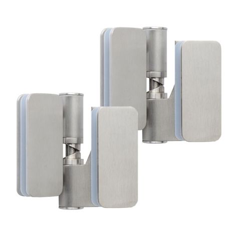 Cubicle Hinge for Glass Cubicles (Pair) 