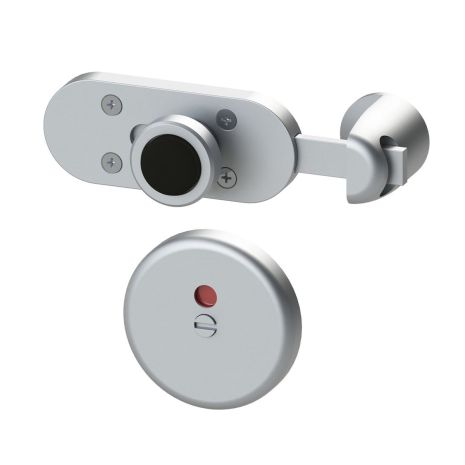 Ellipse Quick Release Toilet Cubicle Door Lock 