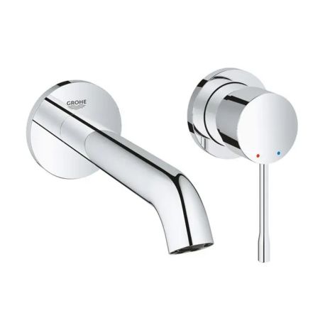 Grohe Essence Wall Mounted Spout Tap with Lever Mixer Control, 19408001