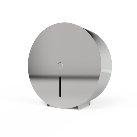 Fitzroy Of London Stainless Steel Toilet Roll Dispenser, 125mm x 320mm - Polished Stainless Steel | Commercial Washrooms