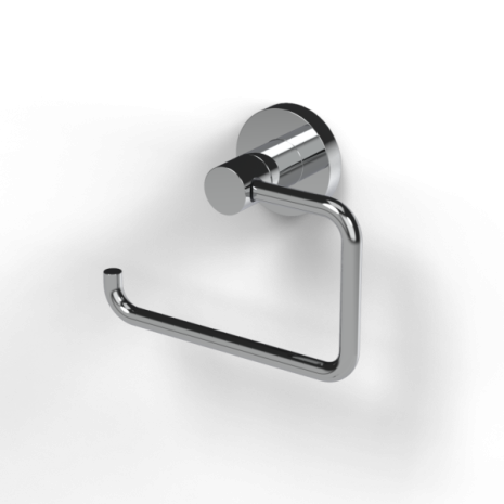 Polished Chrome Hinged Toilet Roll Holder | Commercial Washrooms