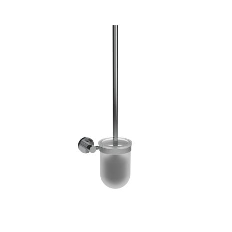 Fitzroy Of London Toilet Brush Holder, Chrome Polished | Commercial Washrooms