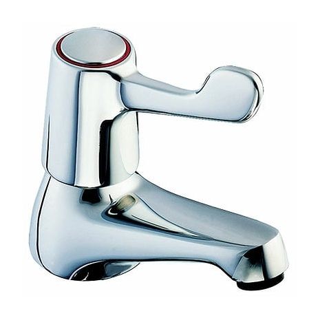 Twyford Sola Lever Action Pillar Taps (HBN 00-10C)