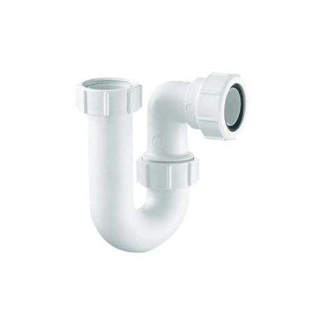 Armitage Shanks 1Â¼in Plastic P Trap for Use with Cloakroom Pedestal | Commercial Washrooms