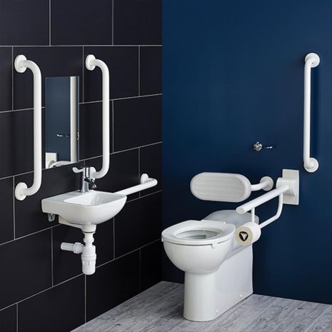 Armitage Shanks Doc M Back to Wall Toilet Pack | White