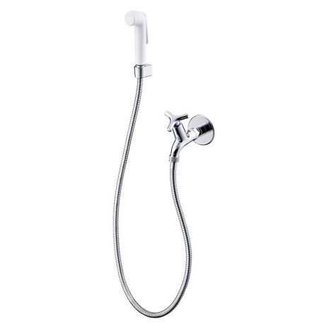 B1676(AA) Nimbus 21 bib tap ablution spray with hose and handspray (single)