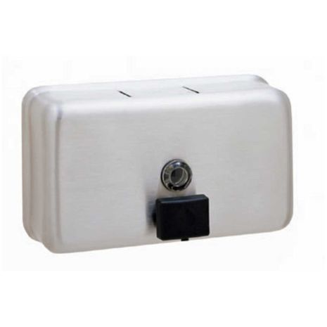 Bobrick ClassicSeries Horizontal Surface-Mounted Soap Dispenser | Commercial Washrooms