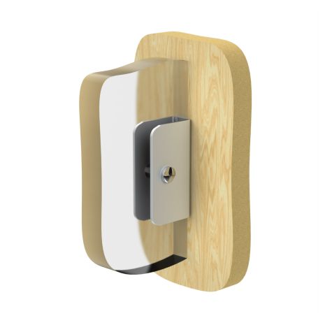 Channel Bracket - Aluminium 17-19mm (Pack of 3)