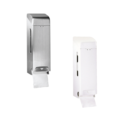 Satin Stainless Steel Dolphin Triple Toilet Roll Holder 