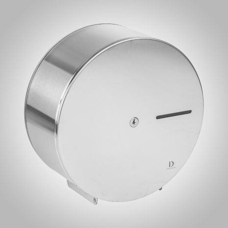 Dolphin Elements Mini Jumbo Toilet Roll Dispenser (Satin Stainless Steel)