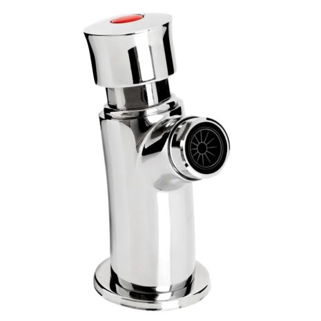 Z2 BIB C: Single Soft Touch Timed Flow Bib Tap (with flow regulator) | Commercial Washrooms
