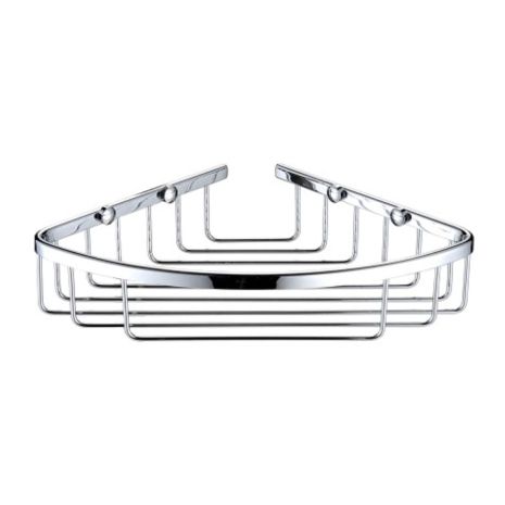 Bristan Closed Front Corner Fixed Wire Soap Basket