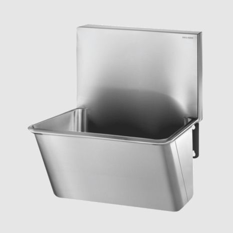 Delabie Surgical Scrub Trough With Splashback | 700mm