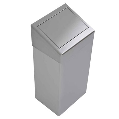 Dolphin Stainless Steel, Bin - Satin Stainless Steel, 50L