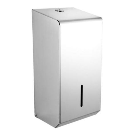 Fitzroy Of London Stainless Steel Toilet Tissue Dispenser - Polished Stainless Steel