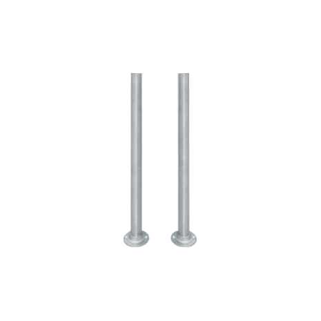 25" Stainless Steel Belfast Sink Legs & Brackets (Pair)