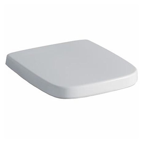 Soft Close Twyford Galerie Plan White Toilet Seat & Cover with Top Fix Hinges for Wall Hung Toilet