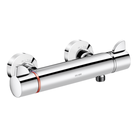 Delabie SECURITHERM Securitouch Thermostatic Shower Mixer with Optional Shower Head